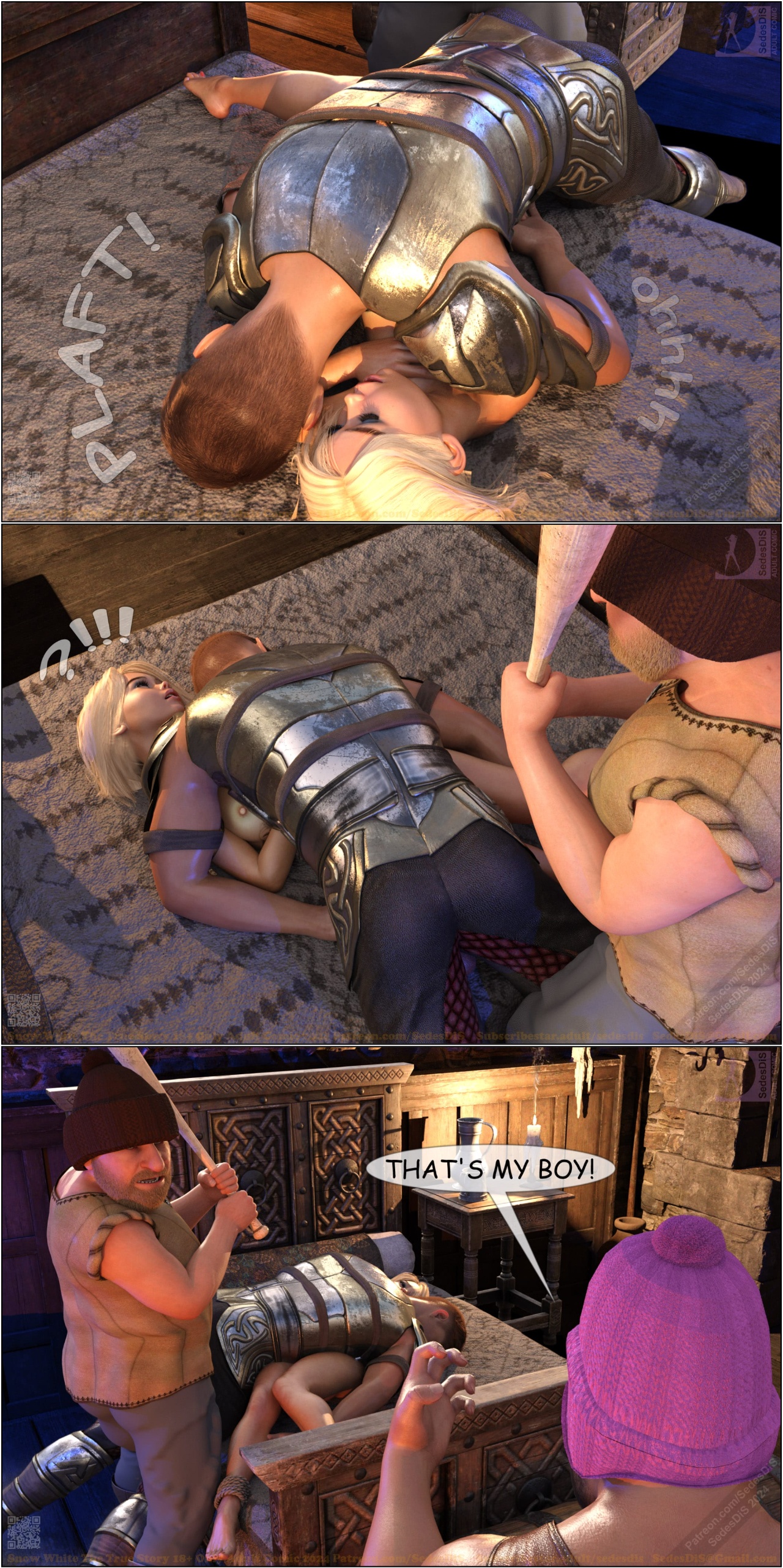 Snow White: The True Story Porn Comics english 70