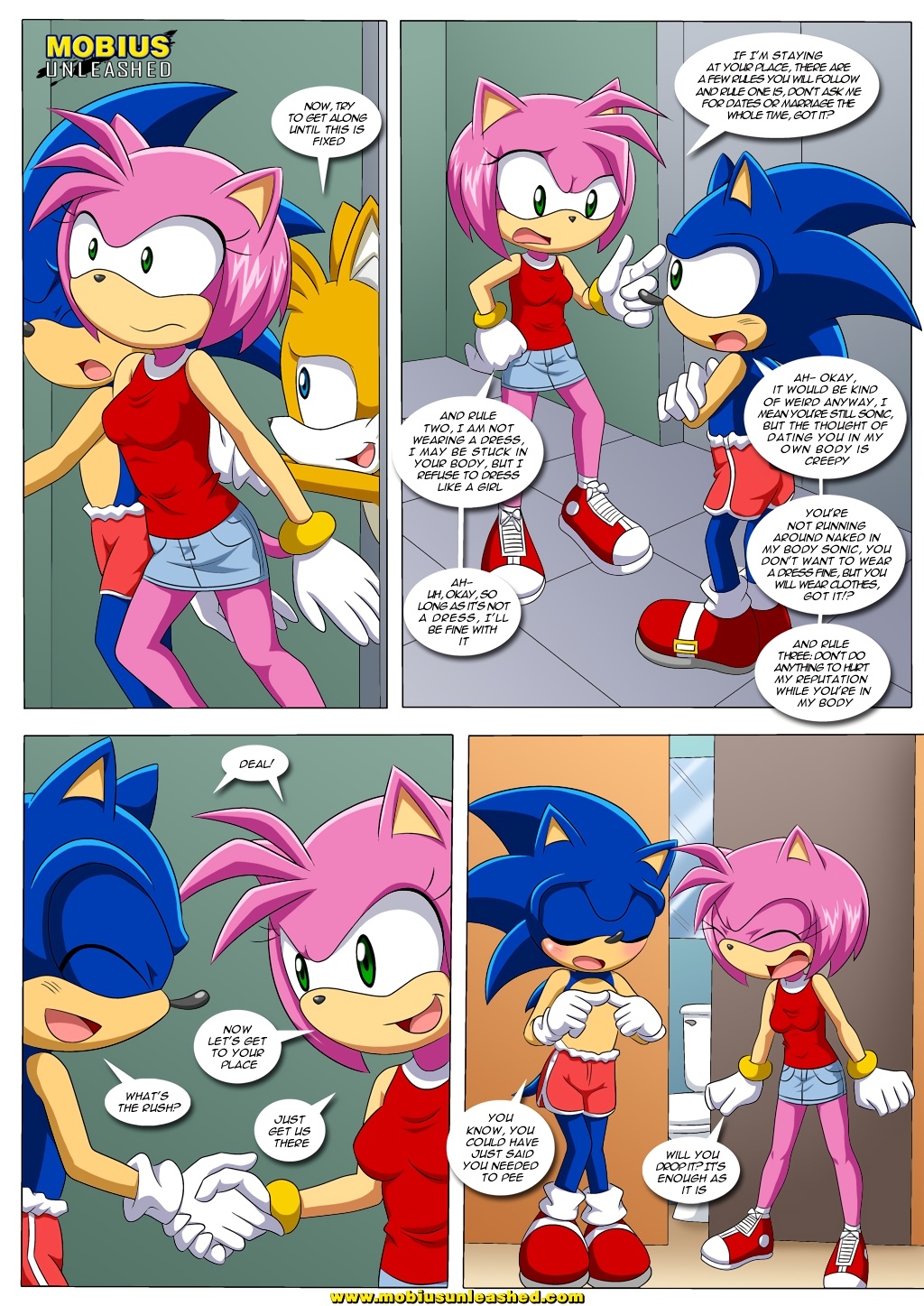 Sonamy With a Twist Porn Comics english 06