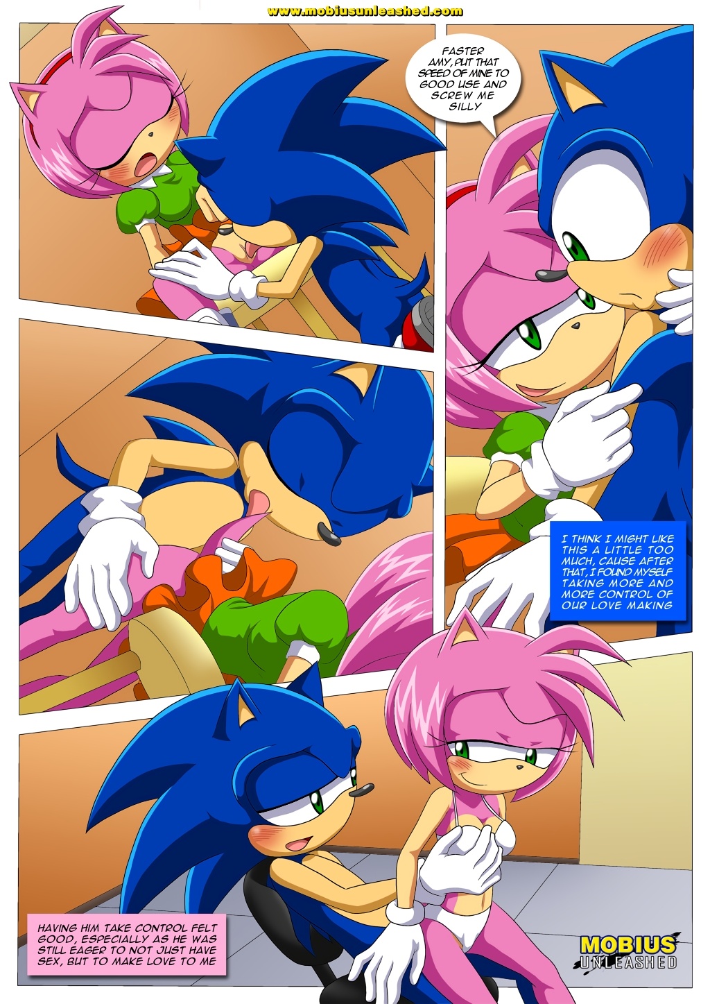 Sonamy With a Twist Porn Comics english 18