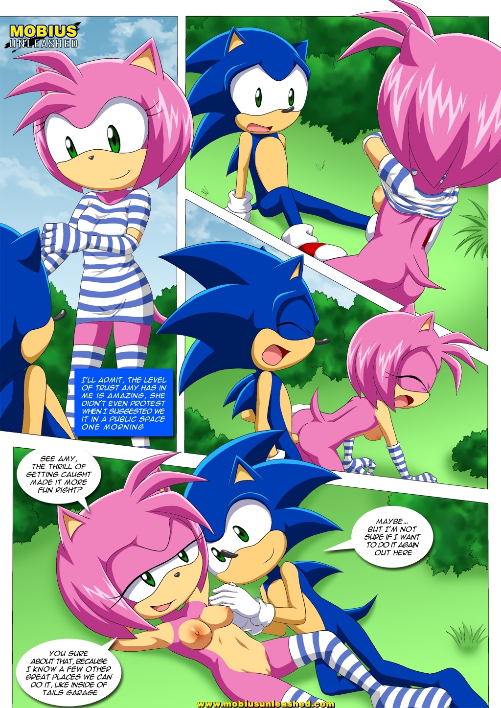 Sonamy With a Twist Porn Comics english 19