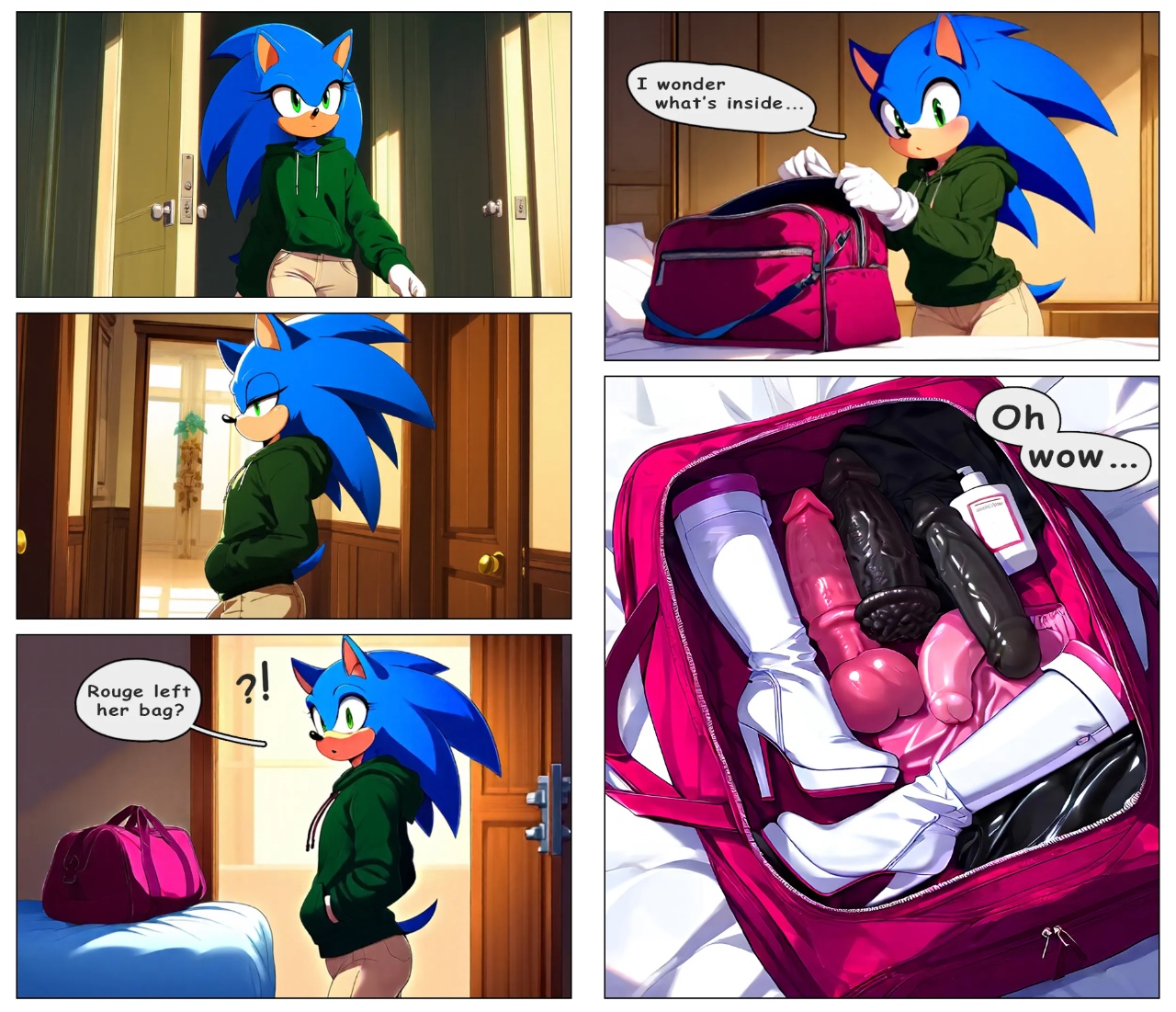 Sonic The Hedgehog: Curiosity Porn Comics english 02