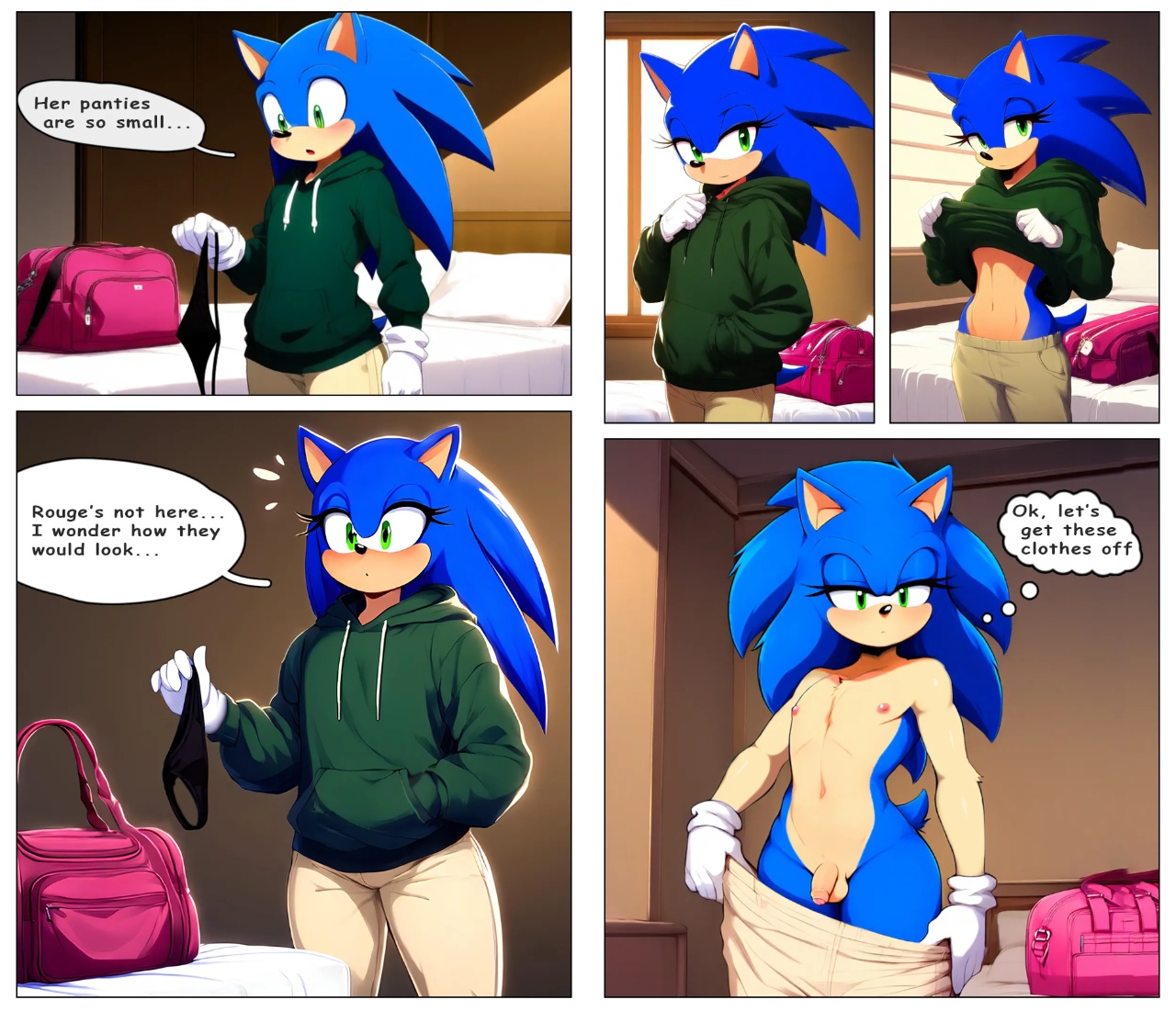 Sonic The Hedgehog: Curiosity Porn Comics english 03