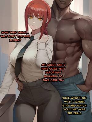 Start Your Locktober With Makima Porn Comics english 05