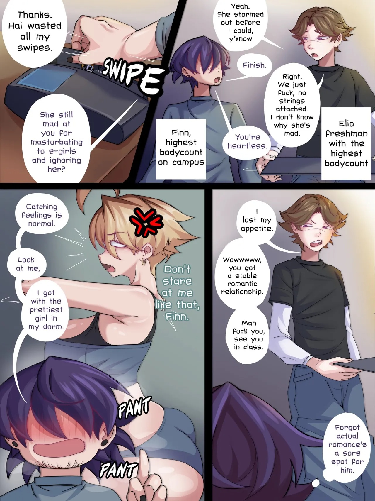 Taming College Girls: Invisible Porn Comics english 03