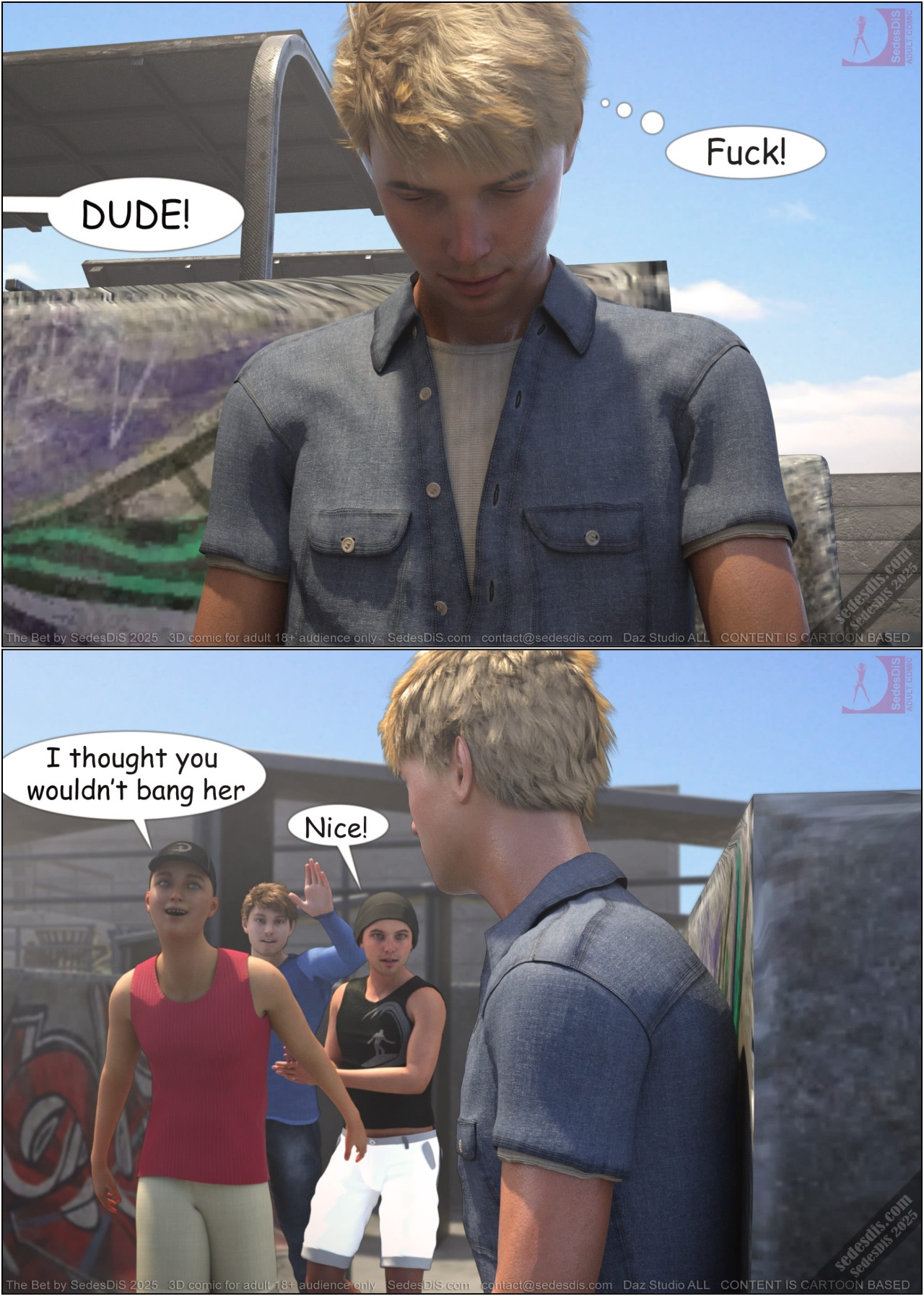 The Bet By SedesDiS Porn Comics english 74