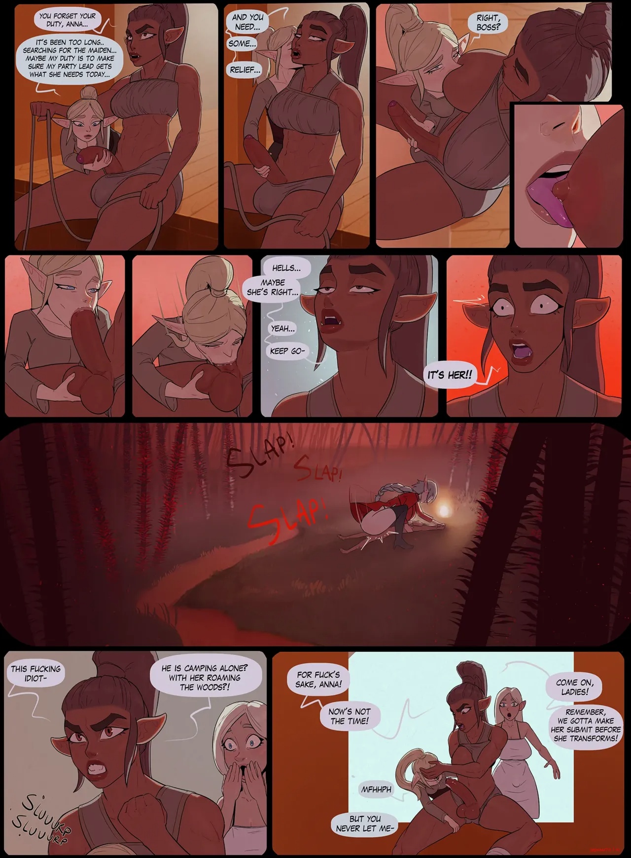 The Caravan By Skemantis Porn Comics english 03