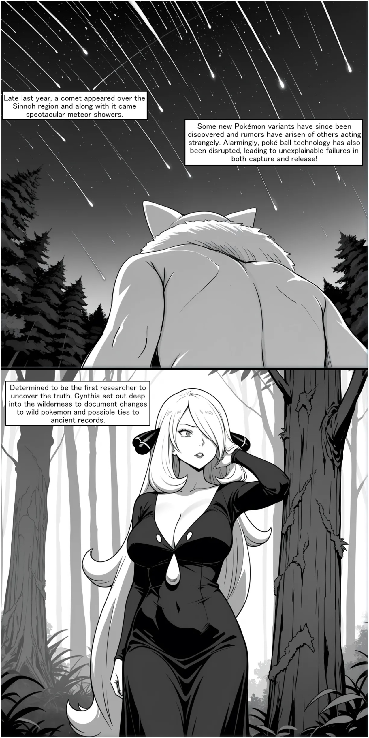 The Comet's Curse: Cynthia's Fall Porn Comics english 02