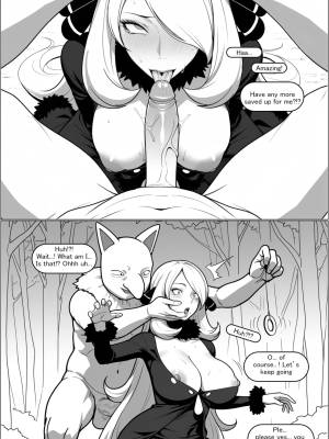 The Comet's Curse: Cynthia's Fall Porn Comics english 06