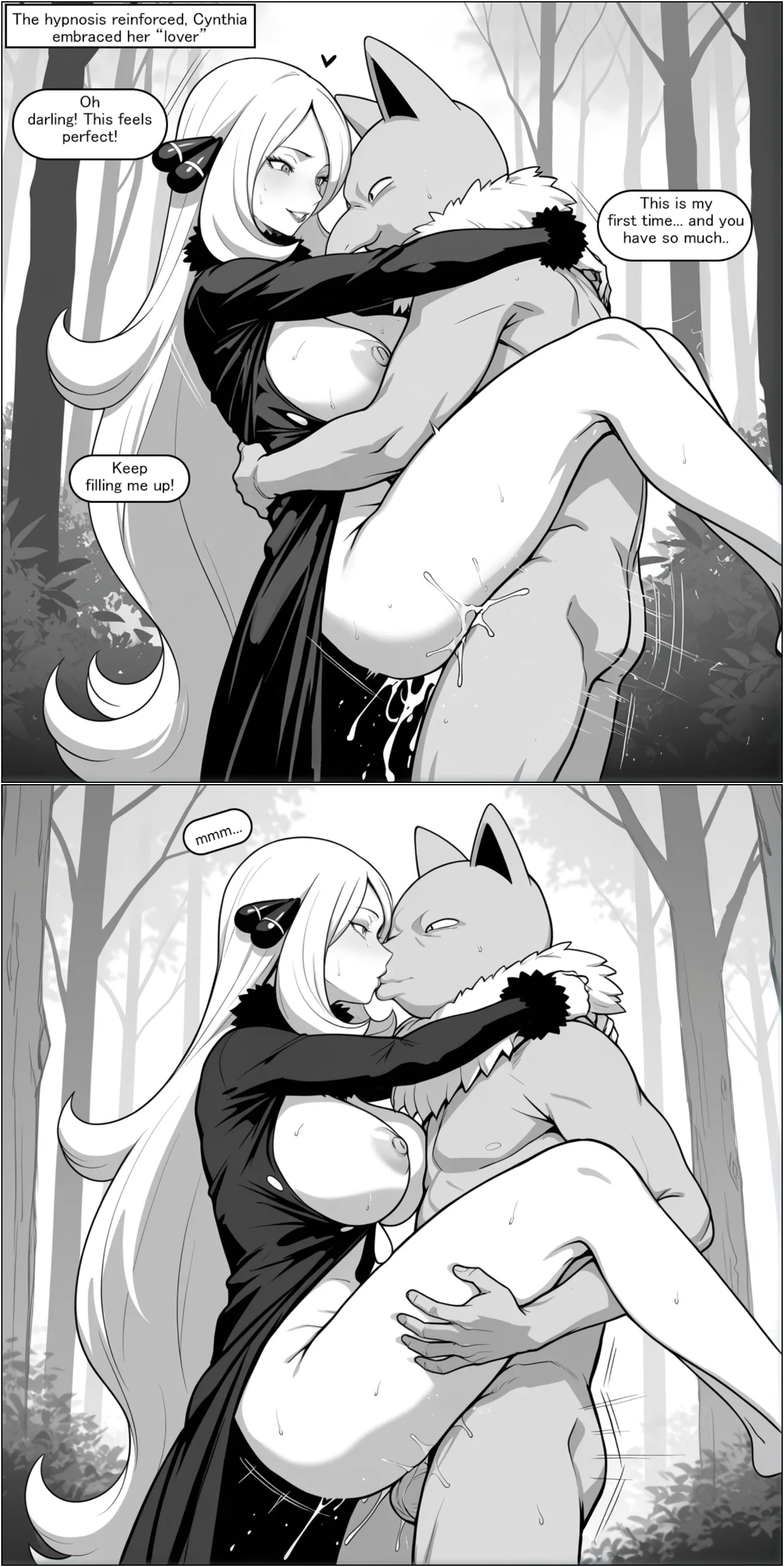 The Comet's Curse: Cynthia's Fall Porn Comics english 07