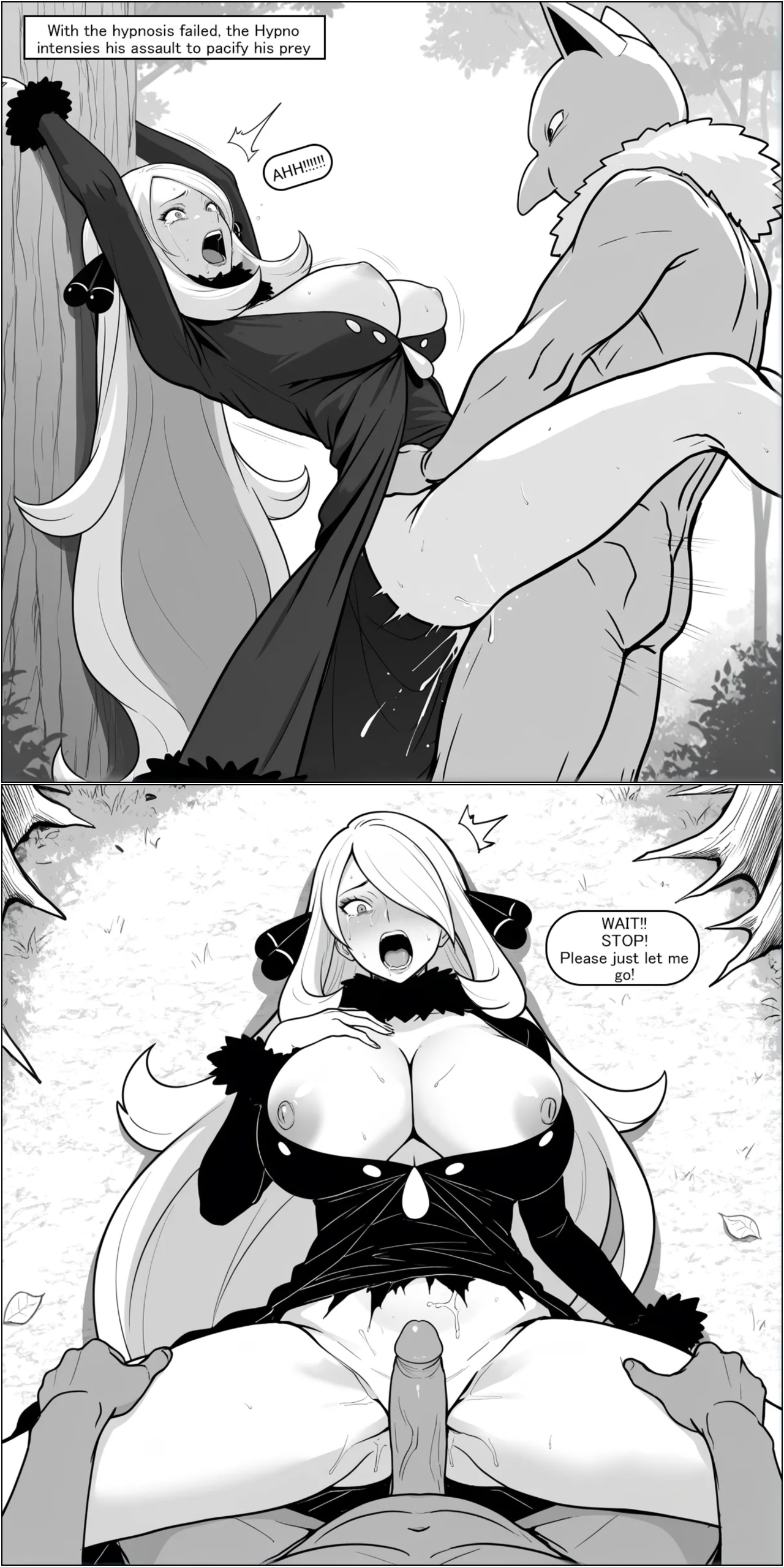 The Comet's Curse: Cynthia's Fall Porn Comics english 09
