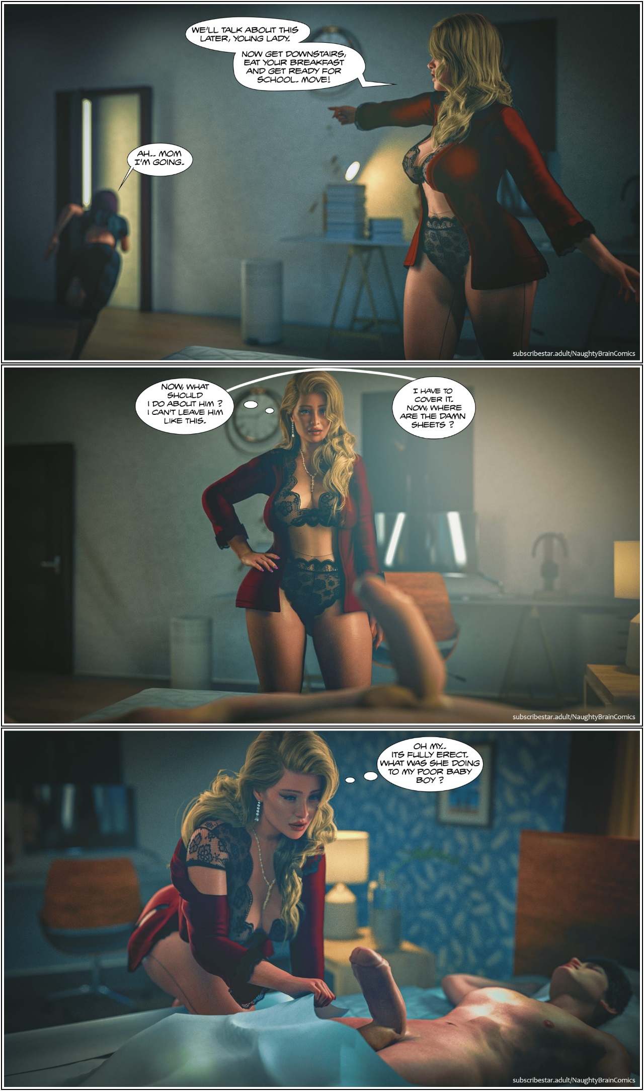 The Homecumming By Naughty Brain Comics Part 2 Porn Comics english 11