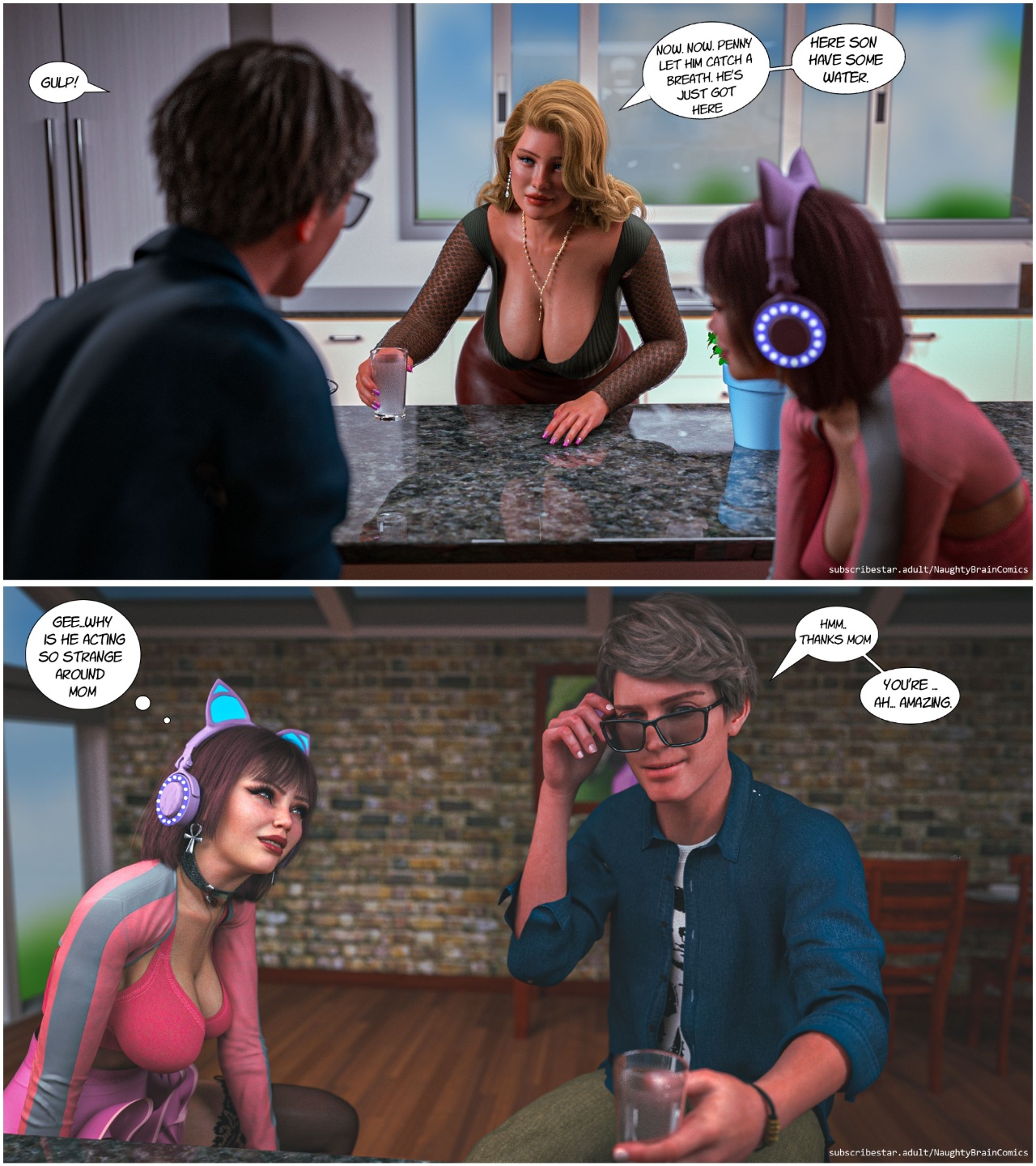 The Homecumming By Naughty Brain Comics Porn Comics english 08