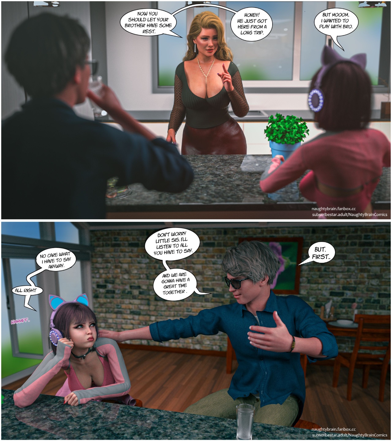 The Homecumming By Naughty Brain Comics Porn Comics english 09