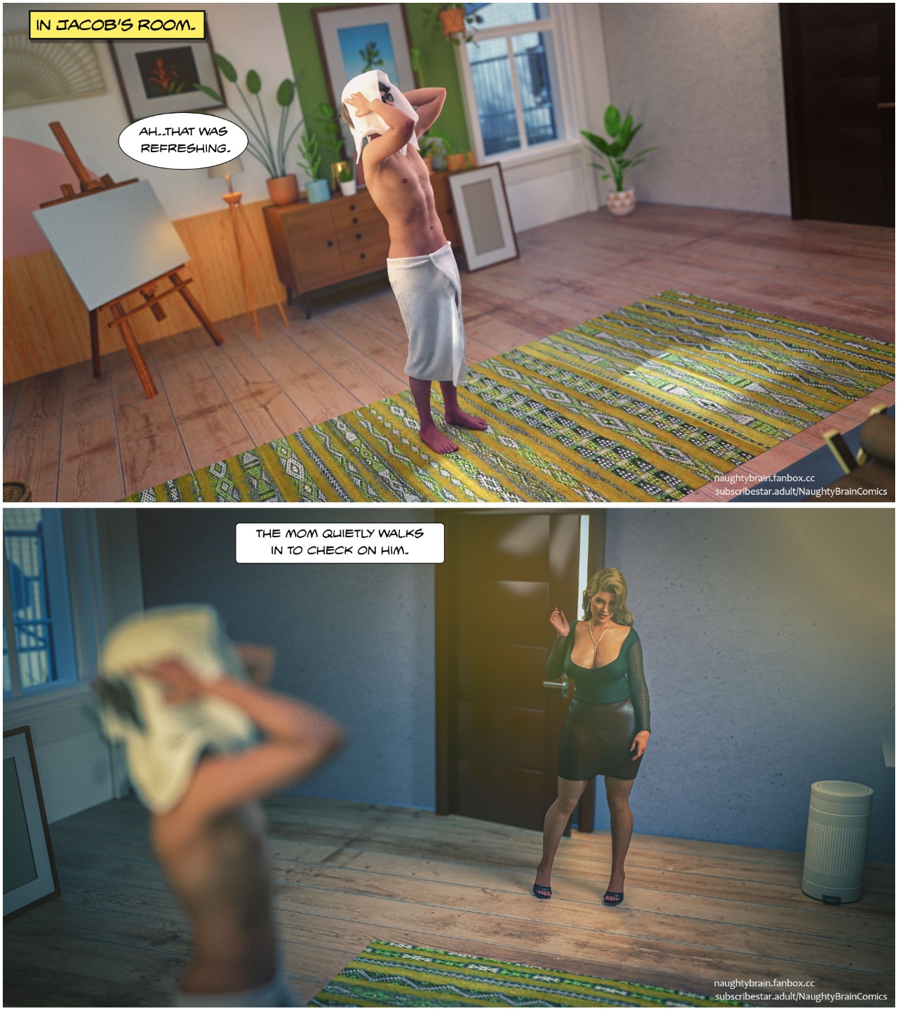 The Homecumming By Naughty Brain Comics Porn Comics english 18