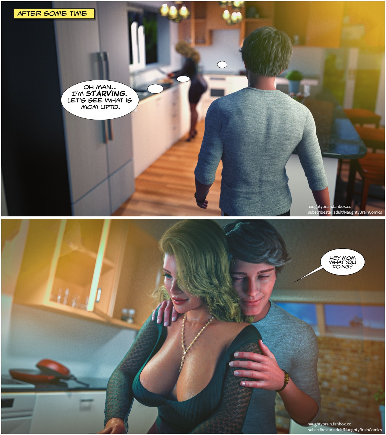 The Homecumming By Naughty Brain Comics Porn Comics english 31