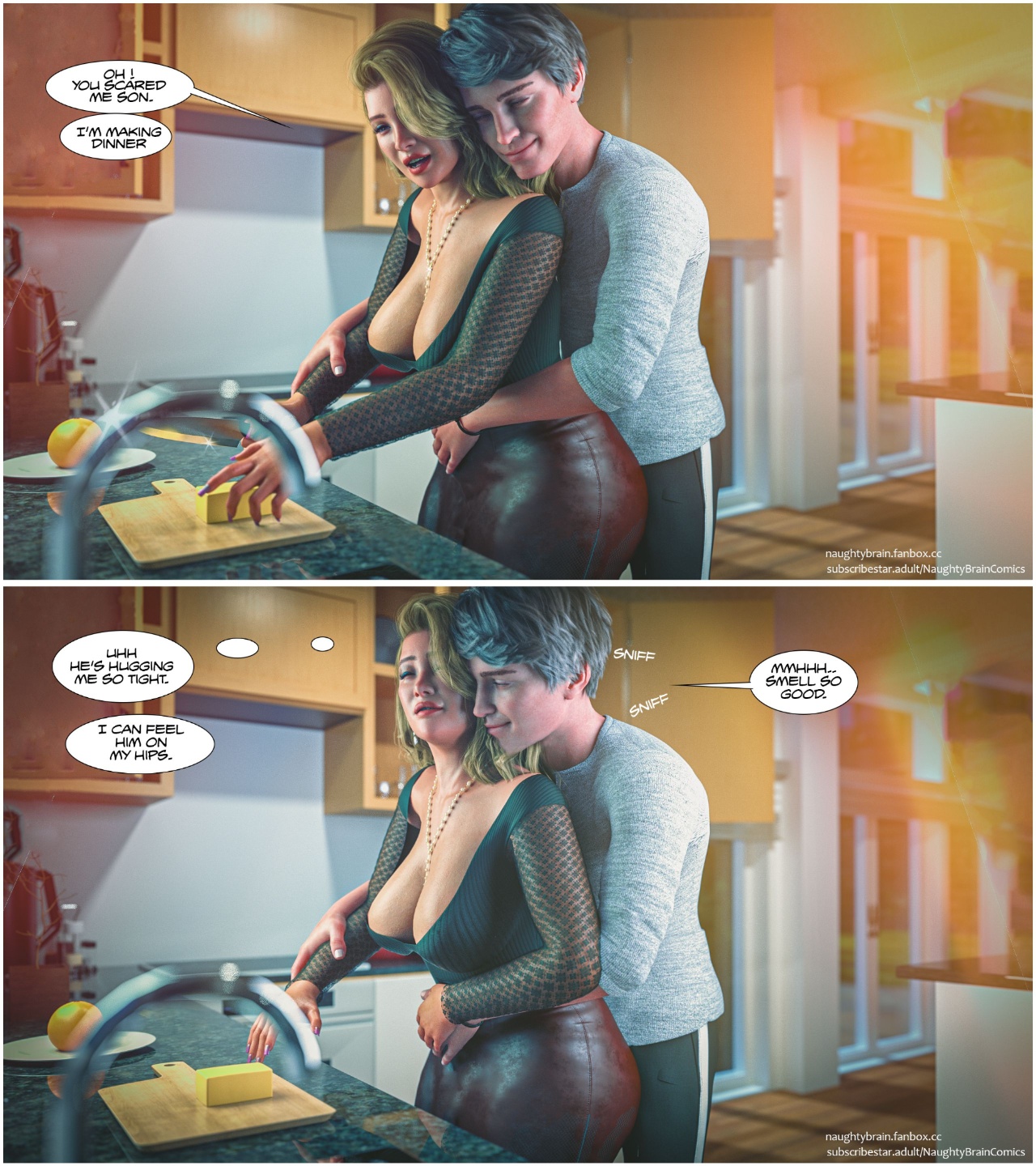 The Homecumming By Naughty Brain Comics Porn Comics english 32