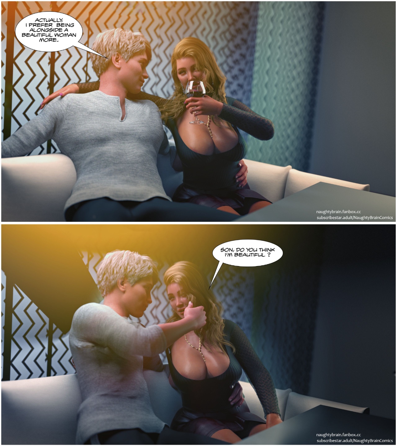 The Homecumming By Naughty Brain Comics Porn Comics english 39