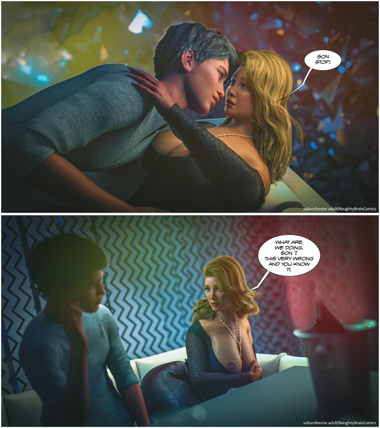 The Homecumming By Naughty Brain Comics Porn Comics english 47