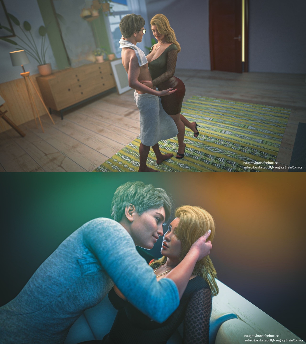 The Homecumming By Naughty Brain Comics Porn Comics english 52