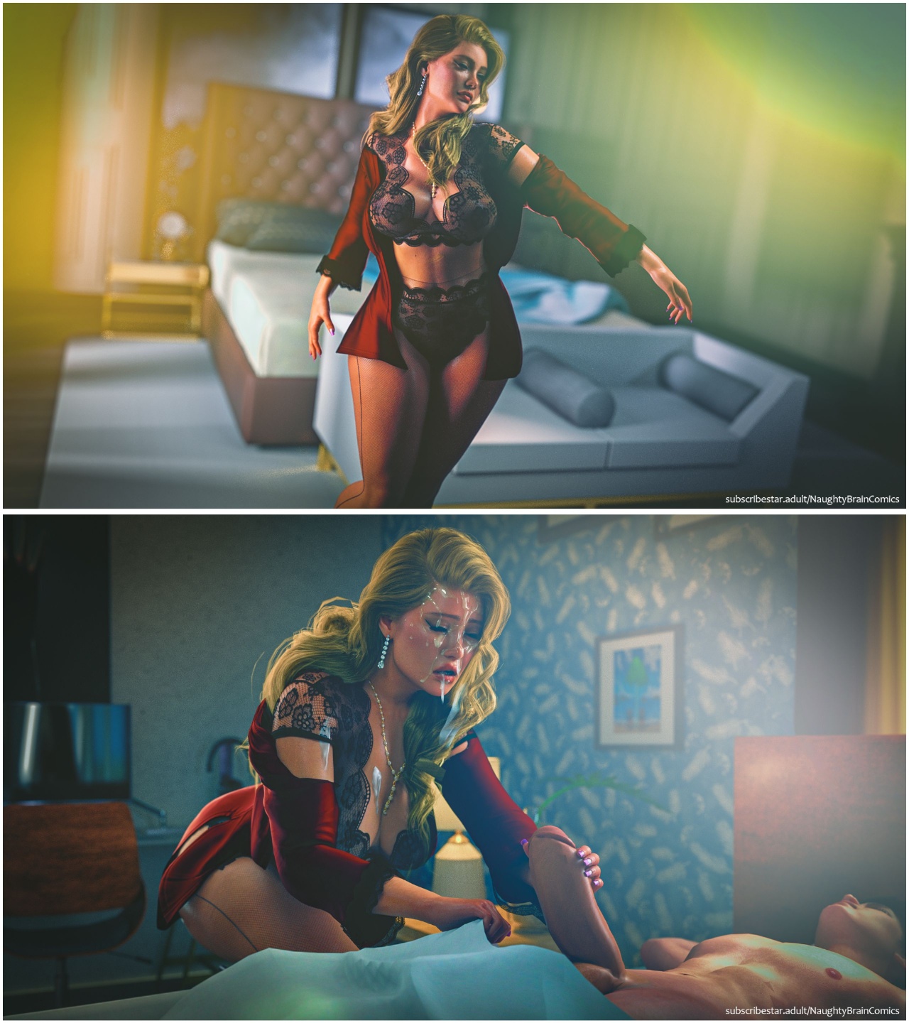 The Homecumming By Naughty Brain Comics Porn Comics english 53