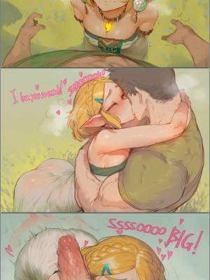 The Joy of Traveling With Zelda Porn Comics english 11
