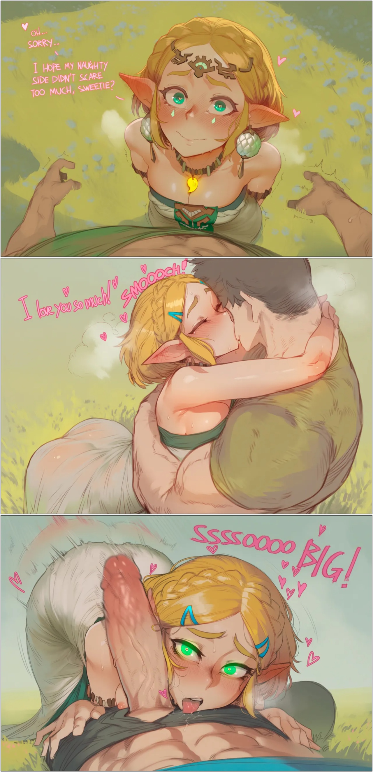 The Joy of Traveling With Zelda Porn Comics english 11