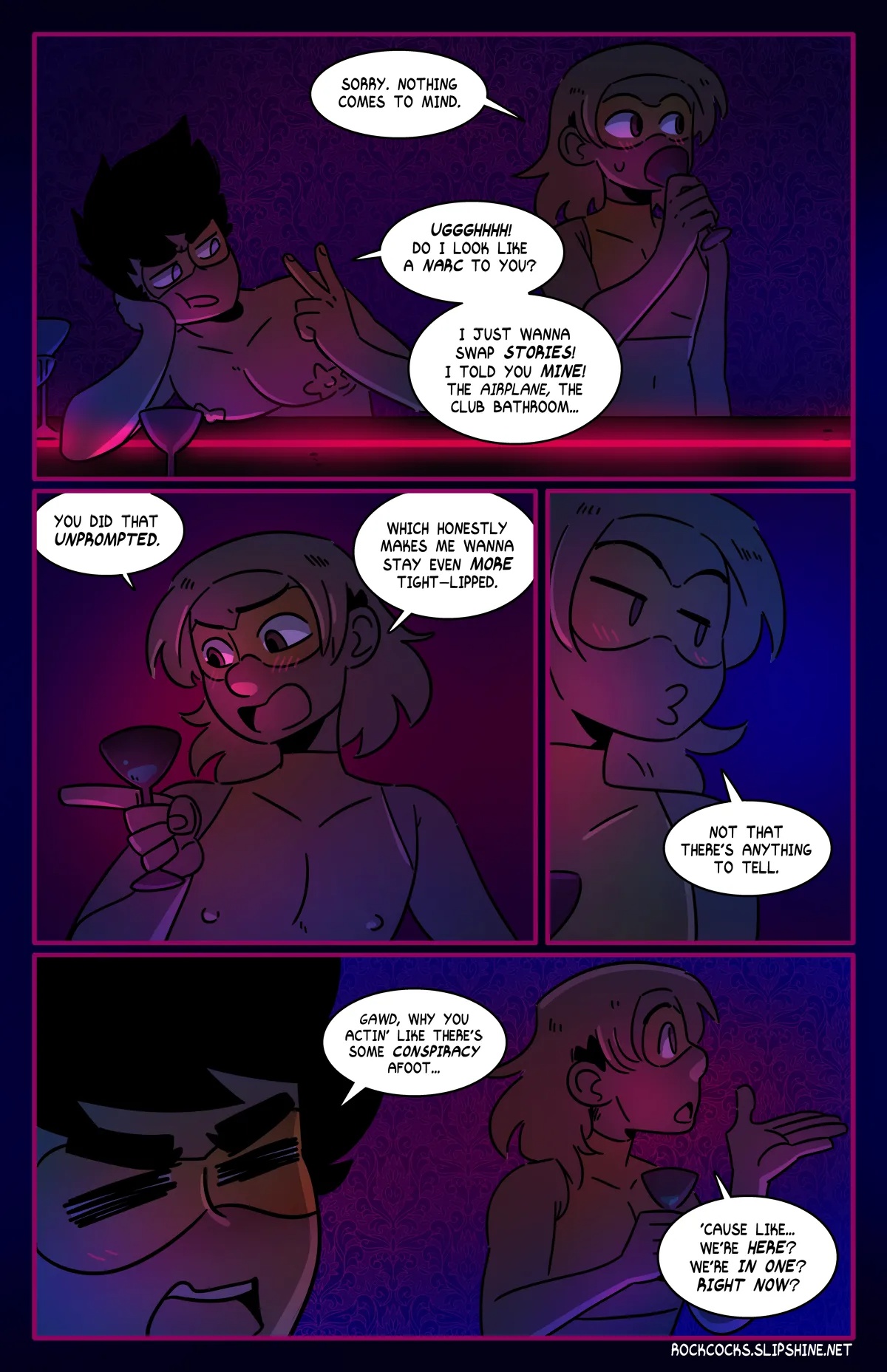 The Rock Cocks Part 21: The First Sin Porn Comics english 23