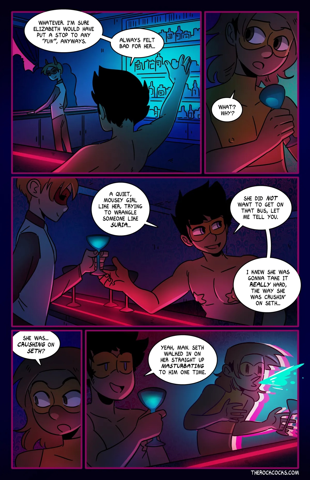 The Rock Cocks Part 21: The First Sin Porn Comics english 24