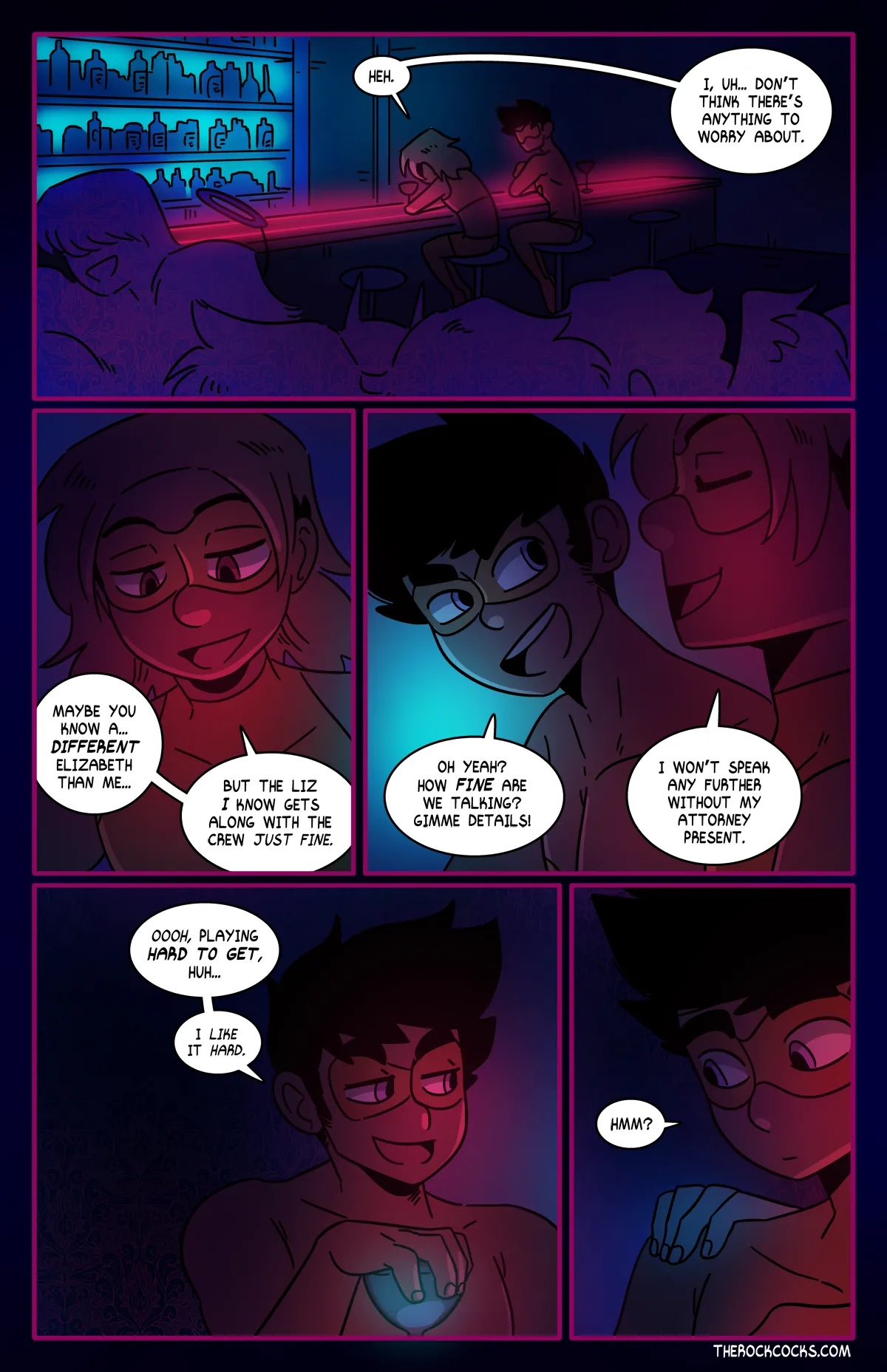 The Rock Cocks Part 21: The First Sin Porn Comics english 26