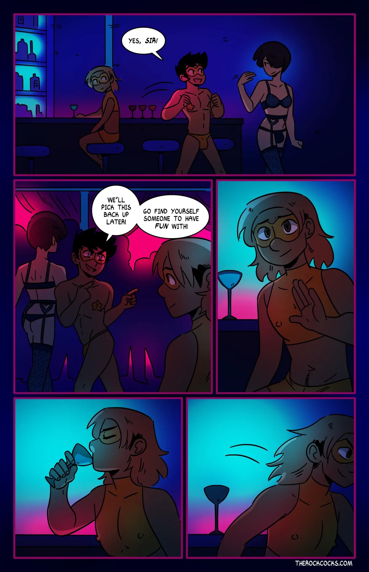 The Rock Cocks Part 21: The First Sin Porn Comics english 28