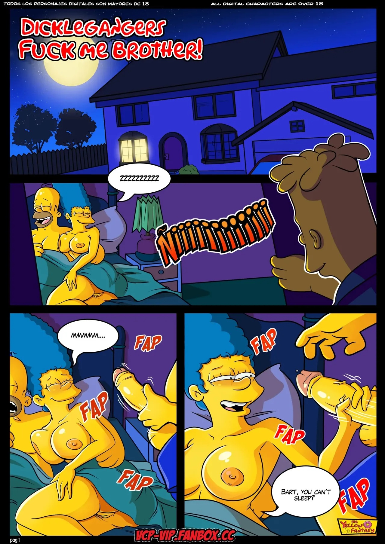 The Simpsons: TreeWhoreHouse Of Horror Porn Comics english 02
