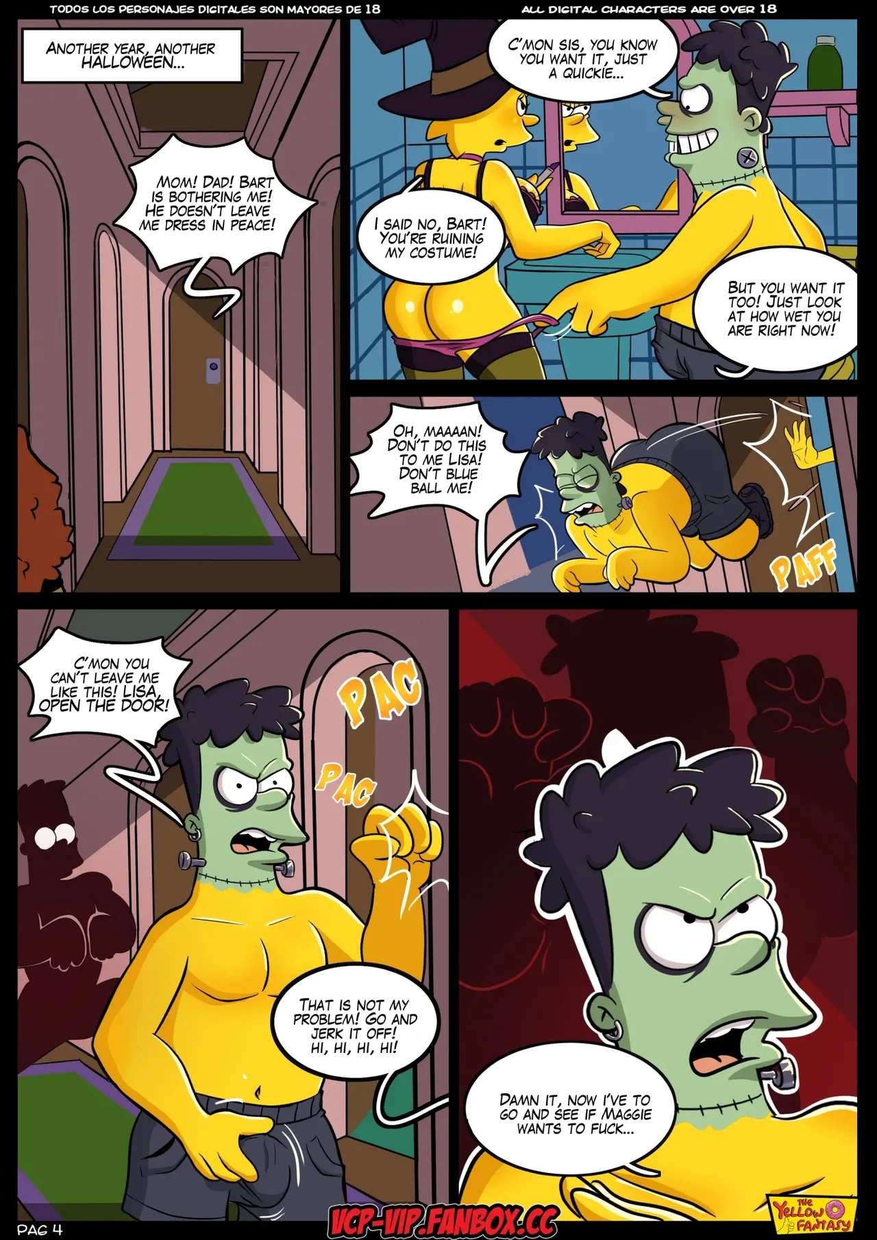 The Simpsons: TreeWhoreHouse Of Horror Porn Comics english 05