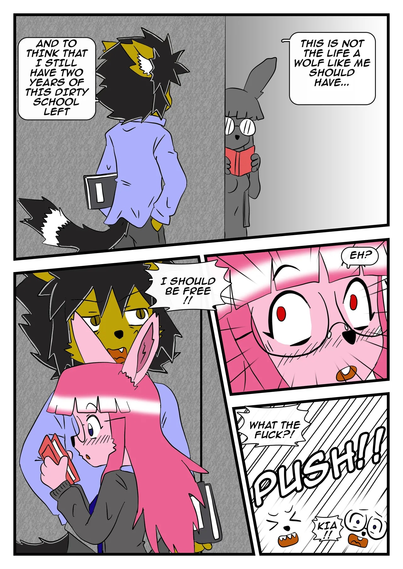 The Test Boyfiend And The Romanitc Nerd Porn Comics english 04