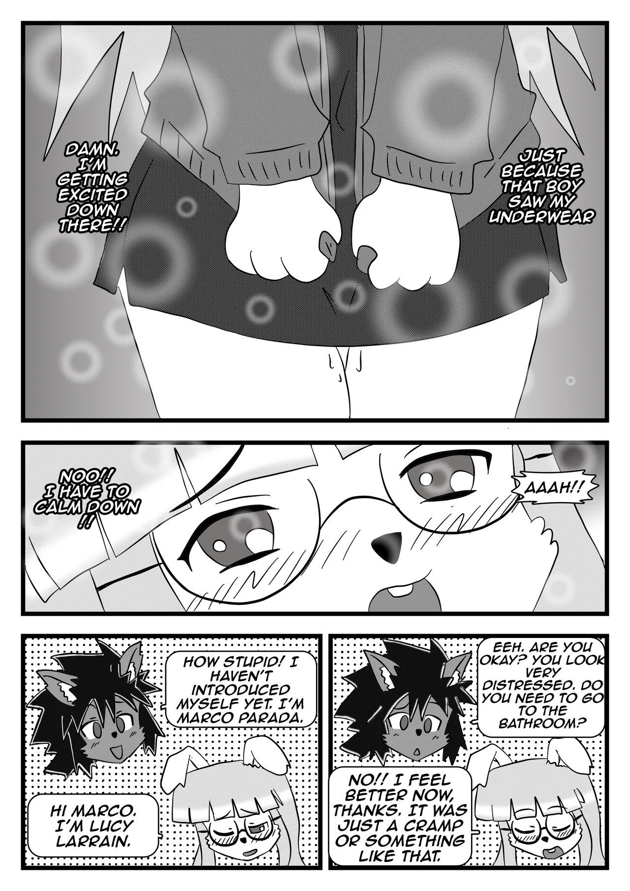 The Test Boyfiend And The Romanitc Nerd Porn Comics english 08