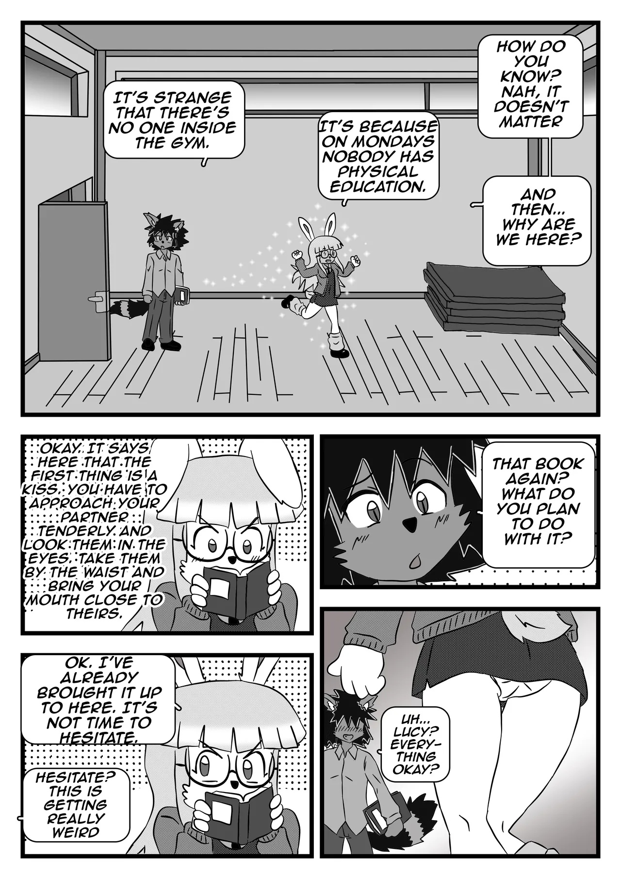 The Test Boyfiend And The Romanitc Nerd Porn Comics english 15