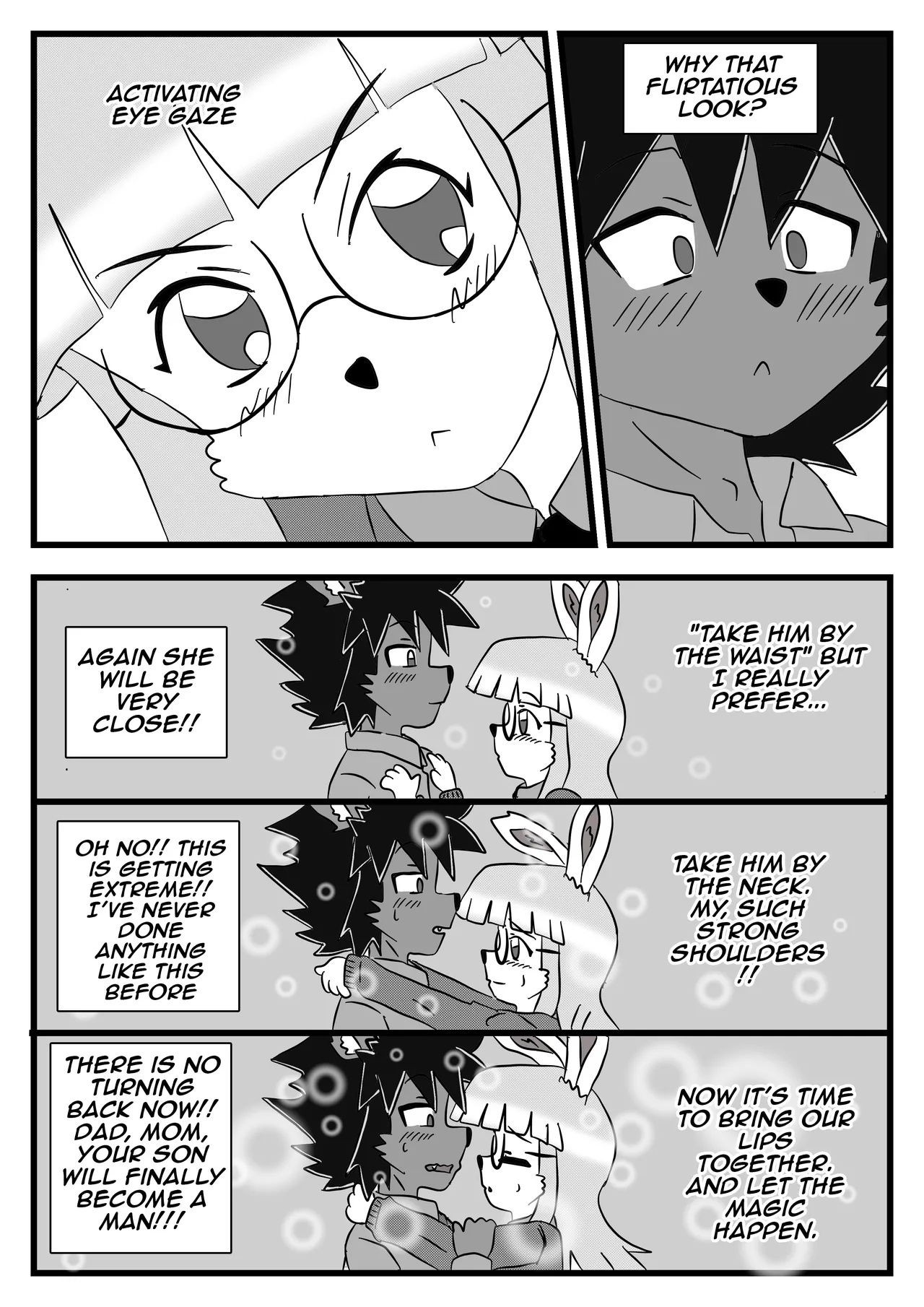 The Test Boyfiend And The Romanitc Nerd Porn Comics english 16