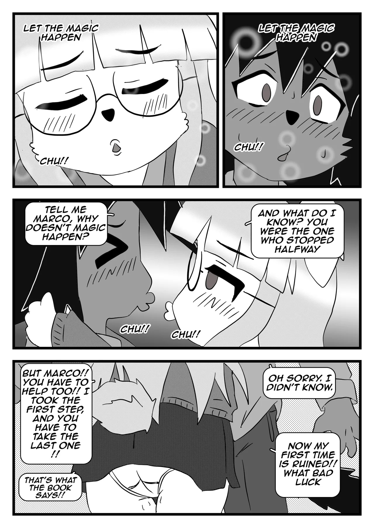 The Test Boyfiend And The Romanitc Nerd Porn Comics english 17