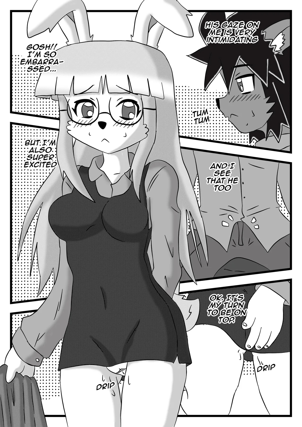 The Test Boyfiend And The Romanitc Nerd Porn Comics english 26