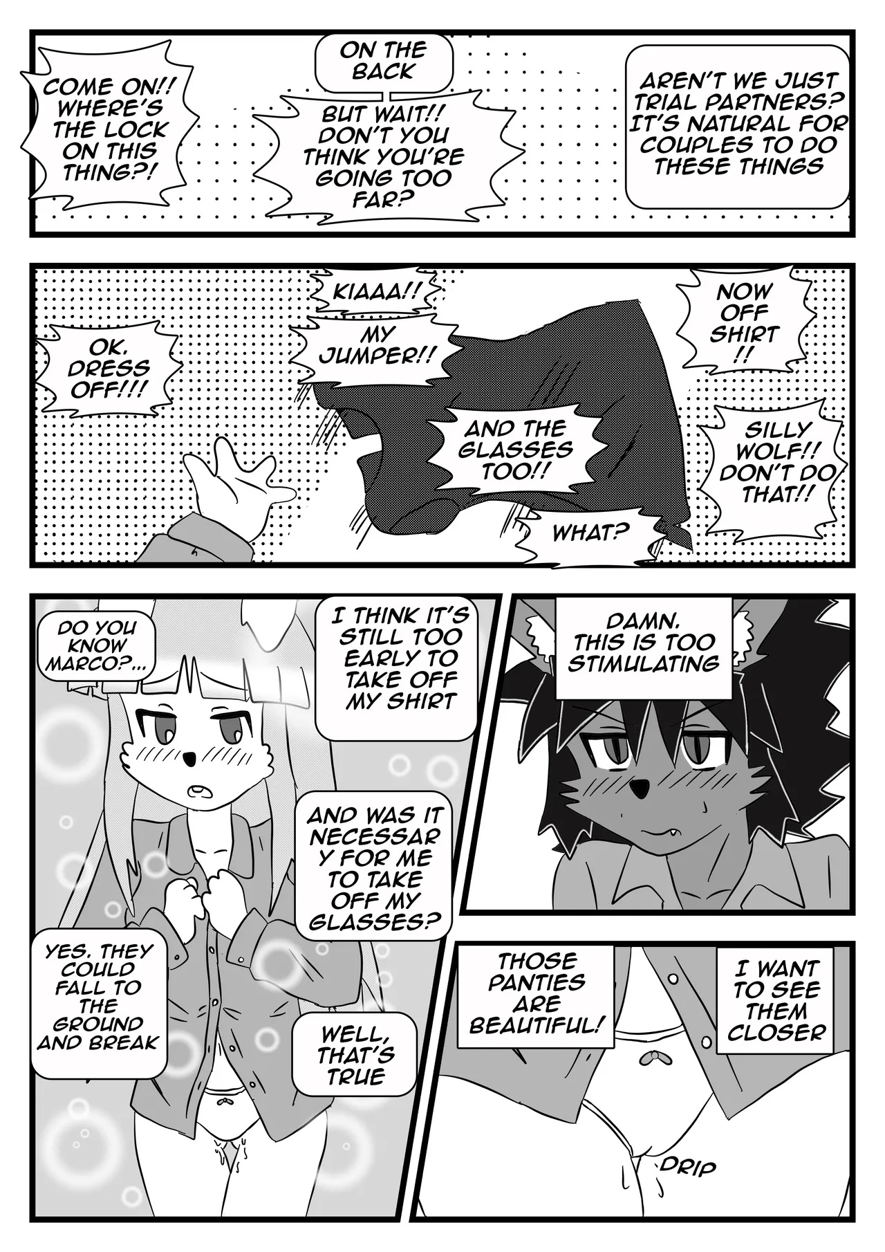 The Test Boyfiend And The Romanitc Nerd Porn Comics english 30