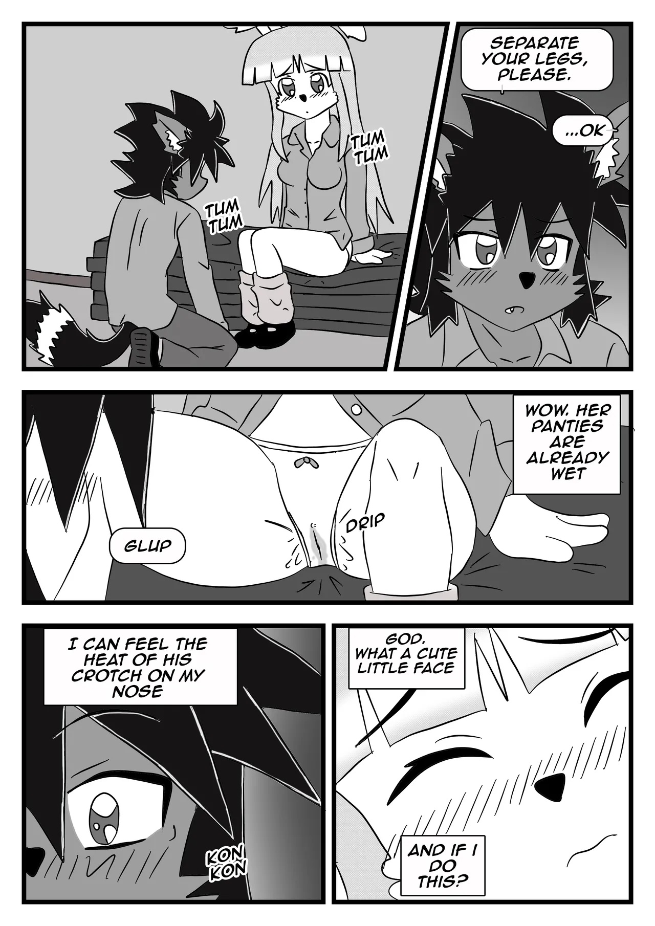 The Test Boyfiend And The Romanitc Nerd Porn Comics english 31