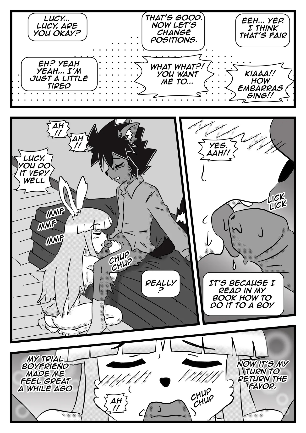 The Test Boyfiend And The Romanitc Nerd Porn Comics english 38