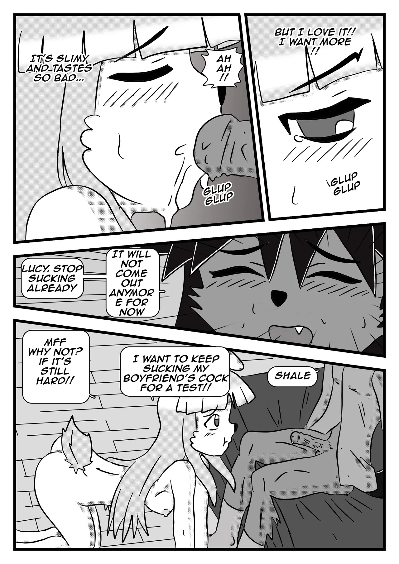 The Test Boyfiend And The Romanitc Nerd Porn Comics english 41