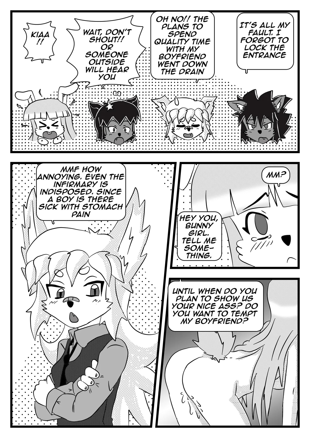 The Test Boyfiend And The Romanitc Nerd Porn Comics english 44