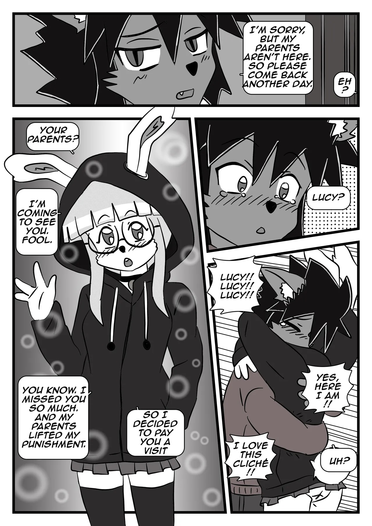 The Test Boyfiend And The Romanitc Nerd Porn Comics english 47