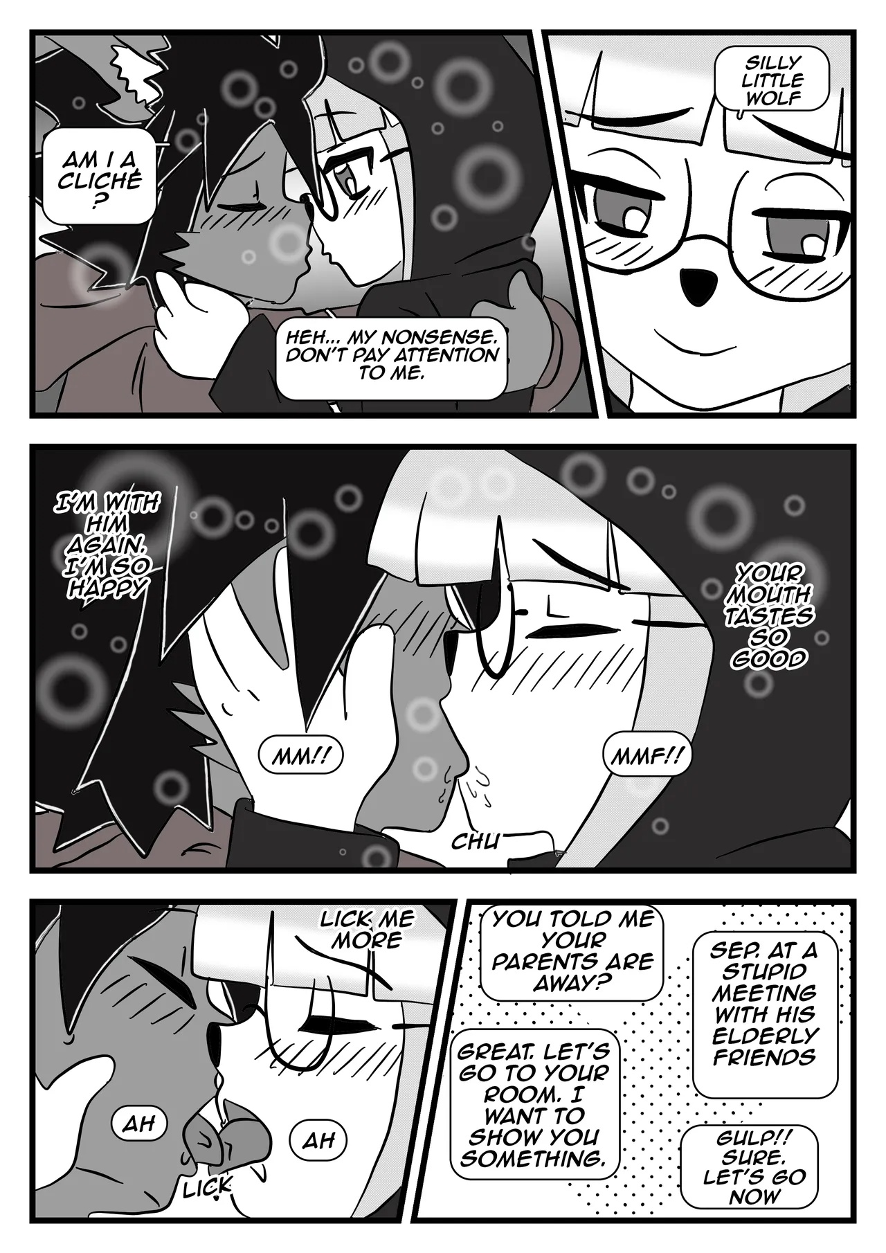 The Test Boyfiend And The Romanitc Nerd Porn Comics english 48