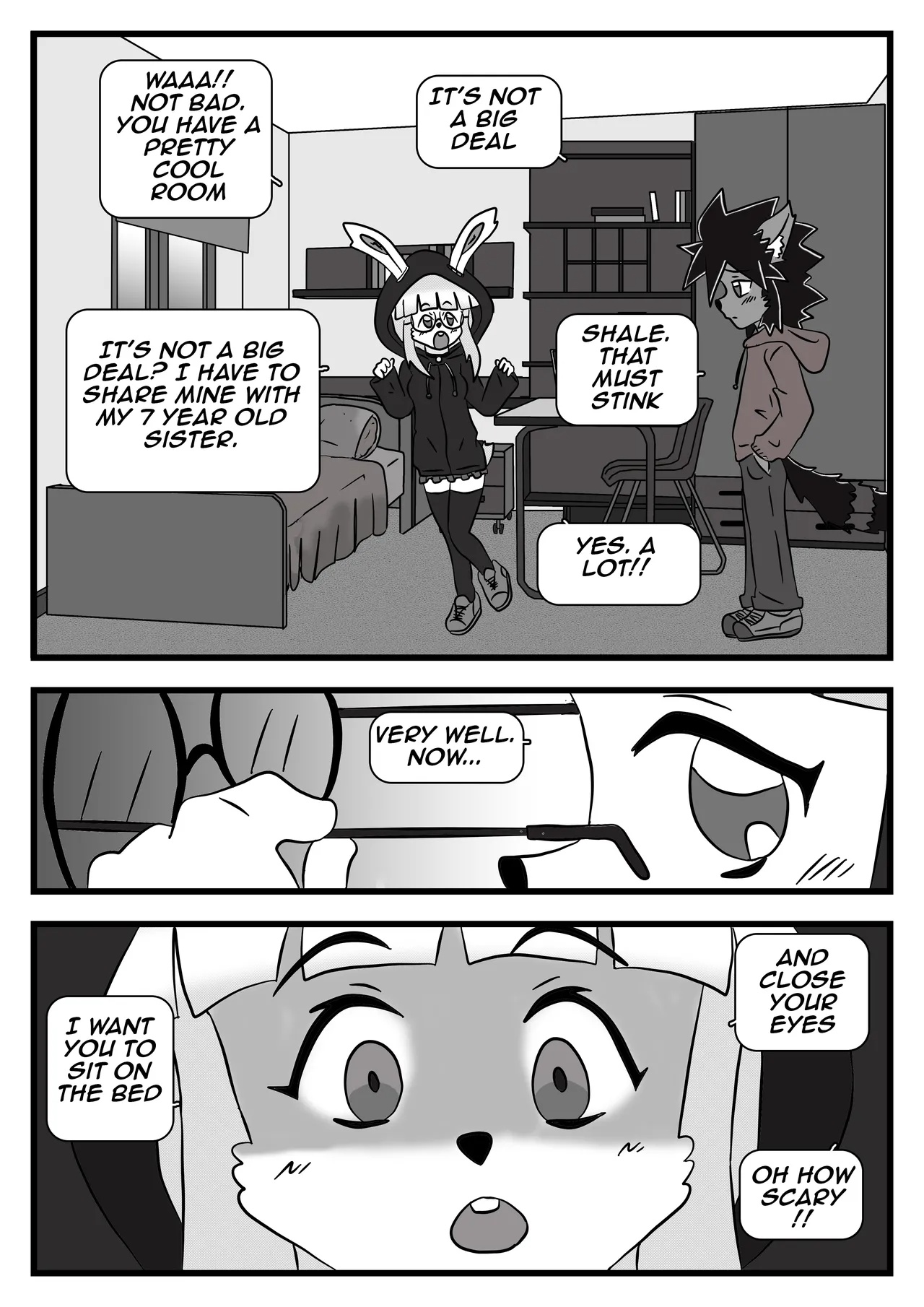 The Test Boyfiend And The Romanitc Nerd Porn Comics english 49