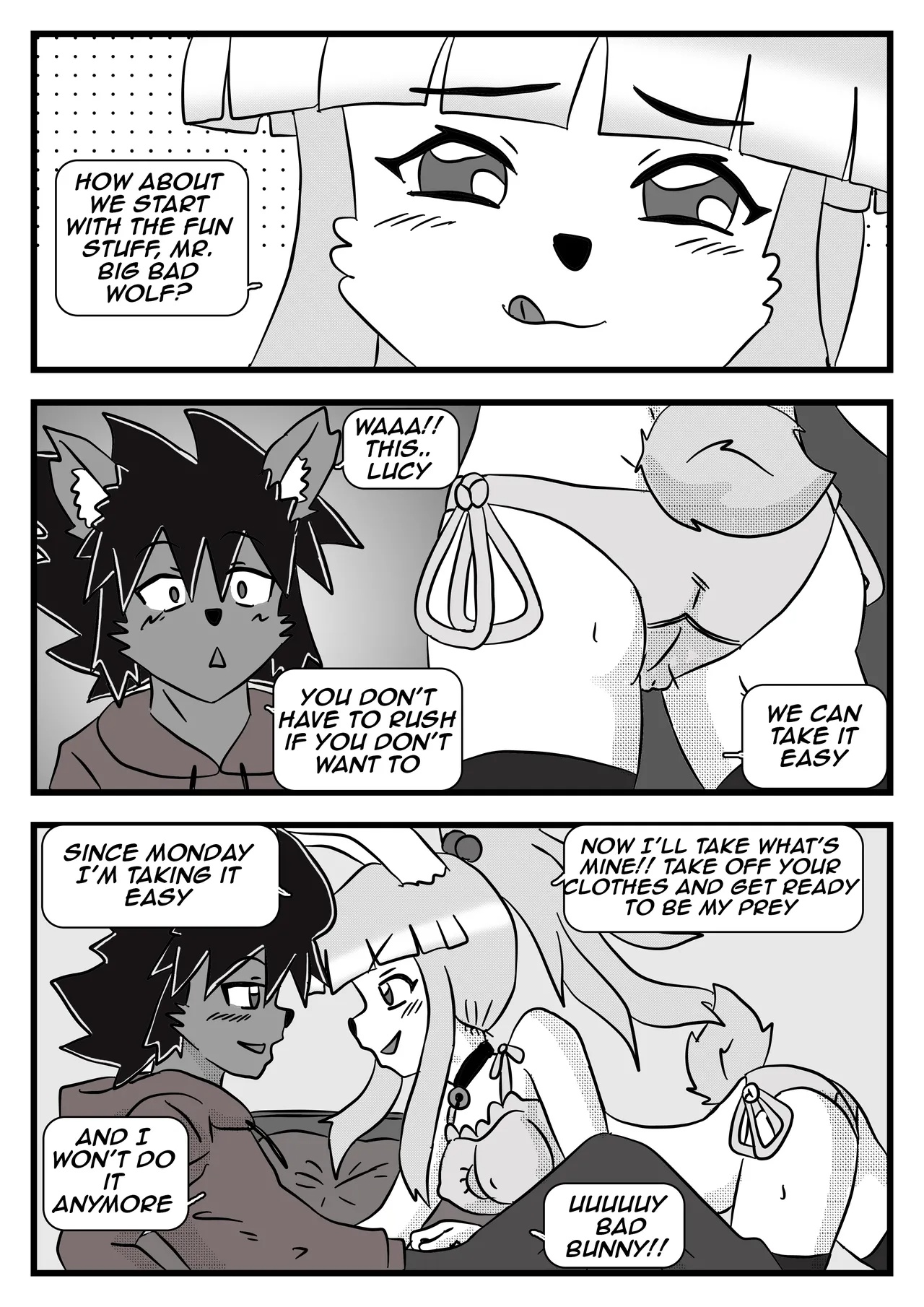 The Test Boyfiend And The Romanitc Nerd Porn Comics english 52