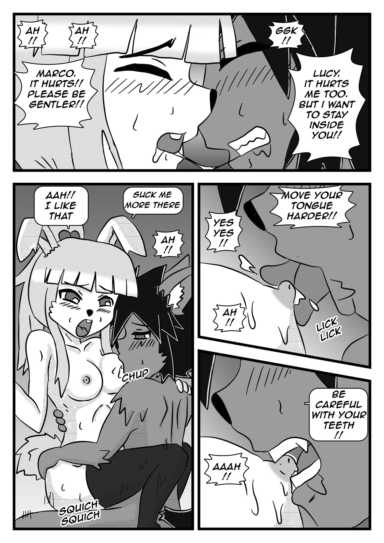 The Test Boyfiend And The Romanitc Nerd Porn Comics english 59