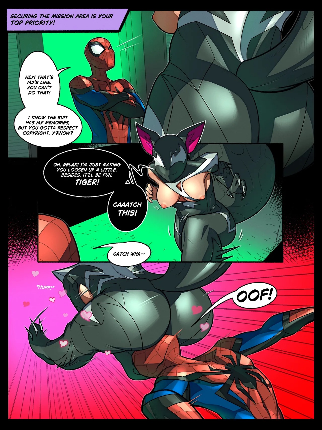 The Unbeatable Squirrel Girl: Horny Venom Symbiote Porn Comics english 06