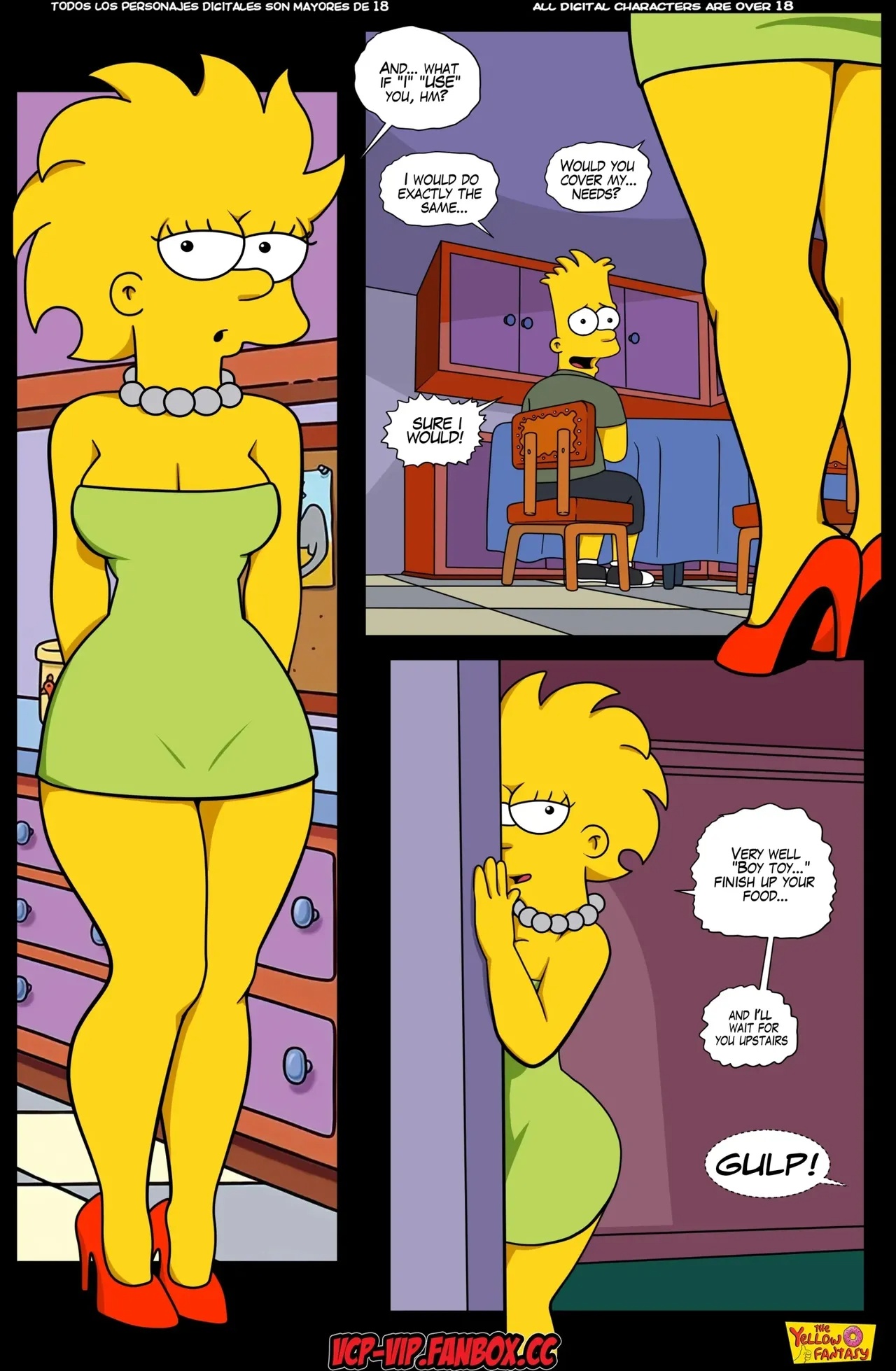 The Yellow Fantasy Part 9: Affinity Porn Comics english 37
